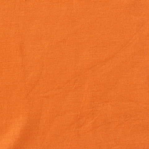 Polyester Viscose Jersey Knit Fabric, 133 gsm, 154 cm — Orange