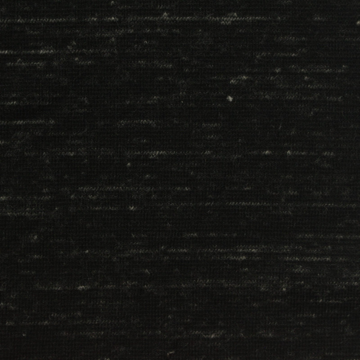 Dark Grey Marl Rib Knit, Polyester, 245 gsm