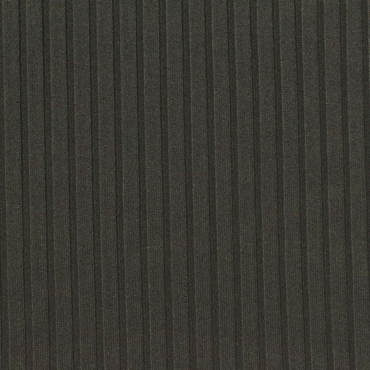 Polyester Stretch Rib Knit Fabric, 208 gsm, 164 cm — Green