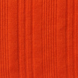 Polyester Viscose Stretch Rib Knit Fabric, 285 gsm, 135 cm — Orange