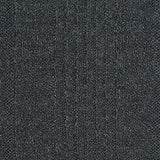 Polyester Viscose Stretch Rib Knit Fabric, 280 gsm, 145 cm — Grey — texture