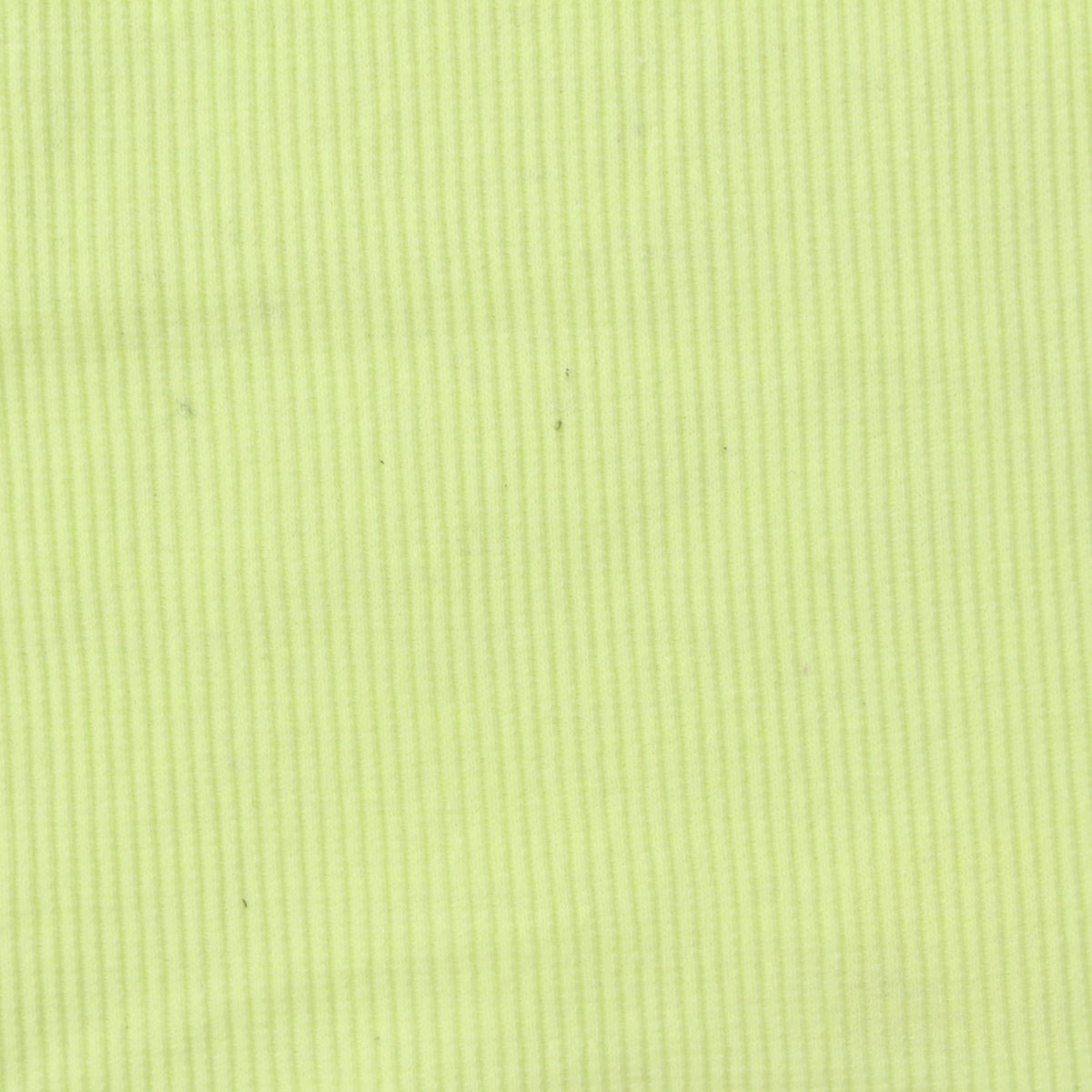 Light Lime Rib Knit, Cotton-Poly
