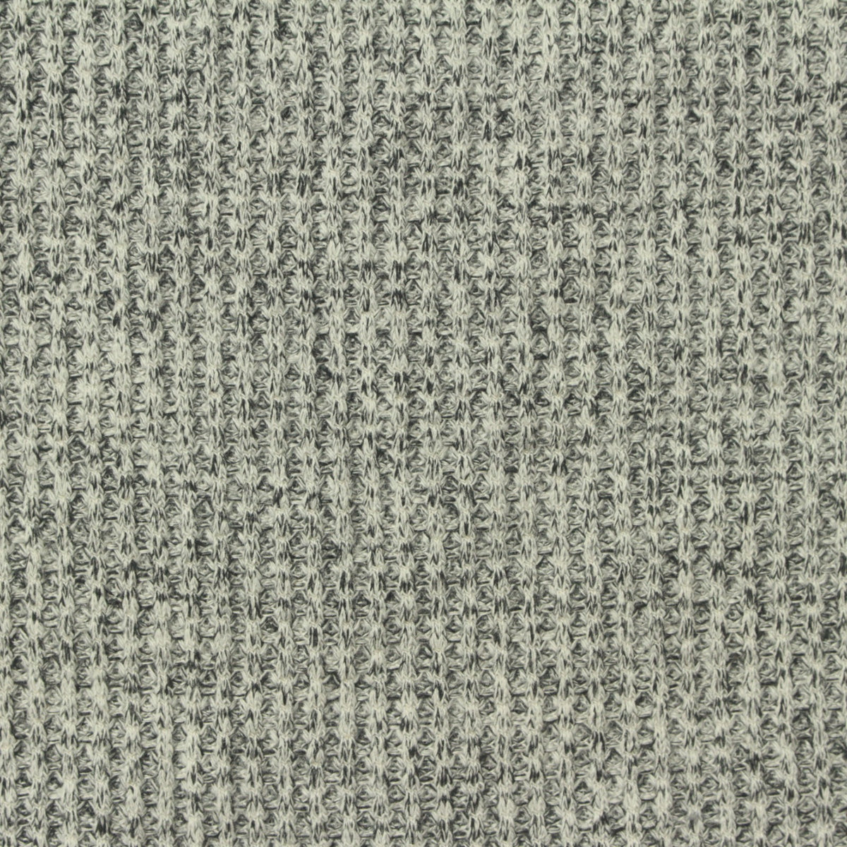 Grey Marl Waffle Knit, Poly-Viscose