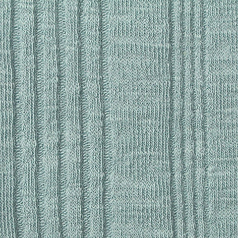 Slub Cotton Modal Stretch Rib Knit Fabric, 217 gsm, 144 cm — Blue