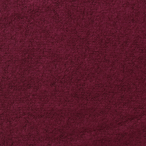 Brushed Viscose Polyester Stretch Chunky Knit Fabric, 223 gsm, 150 cm — Red