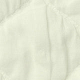 Jacquard Polyester Stretch Knit Fabric, 375 gsm, 150 cm — White — texture