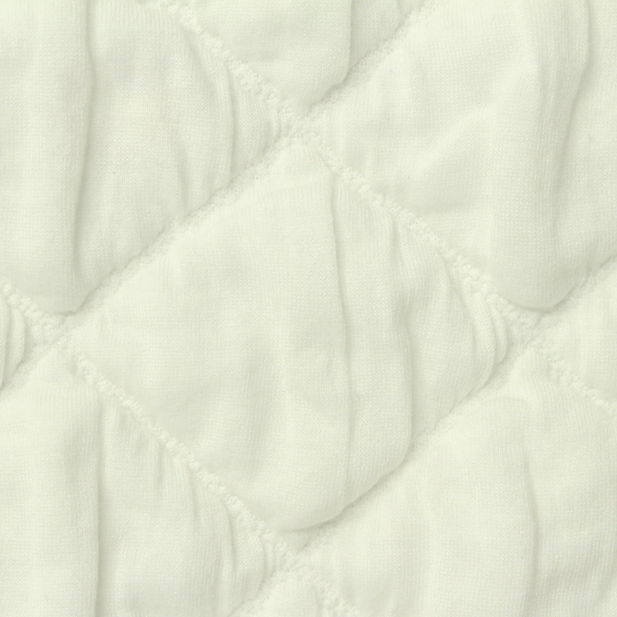 White Diamond Scuba Knit, Polyester