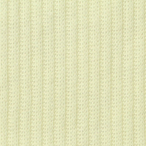 Brushed Polyester Viscose Stretch Rib Knit Fabric, 150 gsm, 175 cm — Yellow