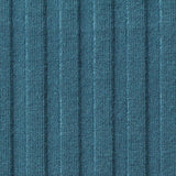 Viscose Stretch Rib Knit Fabric, 300 gsm, 135 cm — Blue — texture