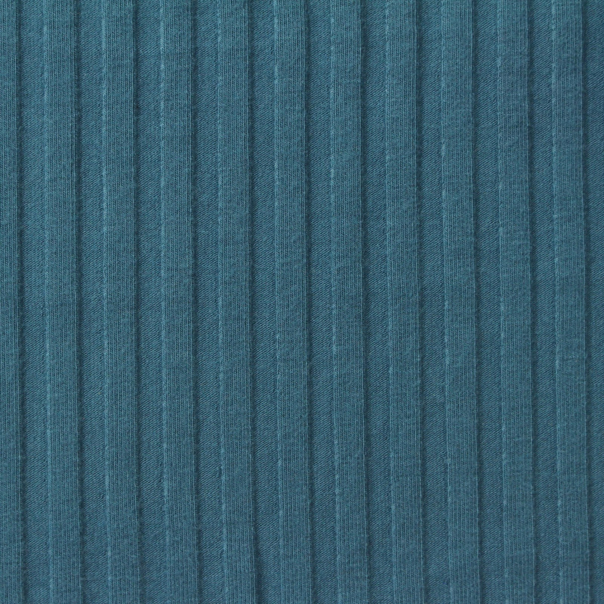Viscose Stretch Rib Knit Fabric, 300 gsm, 135 cm — Blue