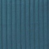 Viscose Stretch Rib Knit Fabric, 300 gsm, 135 cm — Blue
