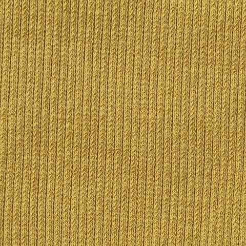 Cotton Stretch Rib Knit Fabric, 245 gsm, 120 cm — Khaki