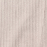 Slub Cotton Polyester Stretch Rib Knit Fabric, 230 gsm, 145 cm — Pink