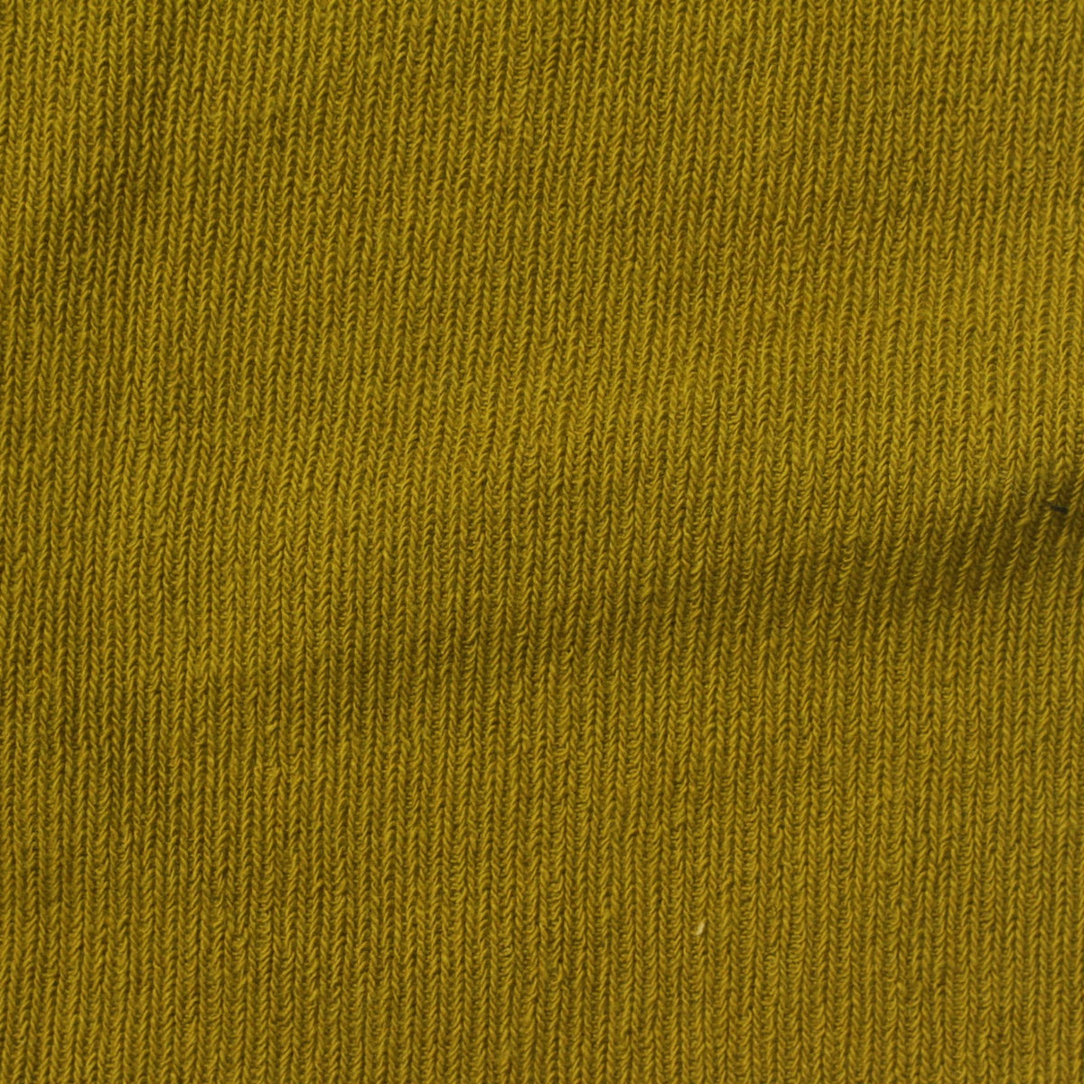 Cotton Stretch Rib Knit Fabric, 180 gsm, 155 cm — Khaki