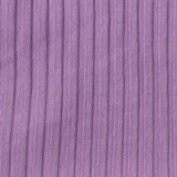 Viscose Stretch Rib Knit Fabric, 360 gsm, 120 cm — Purple
