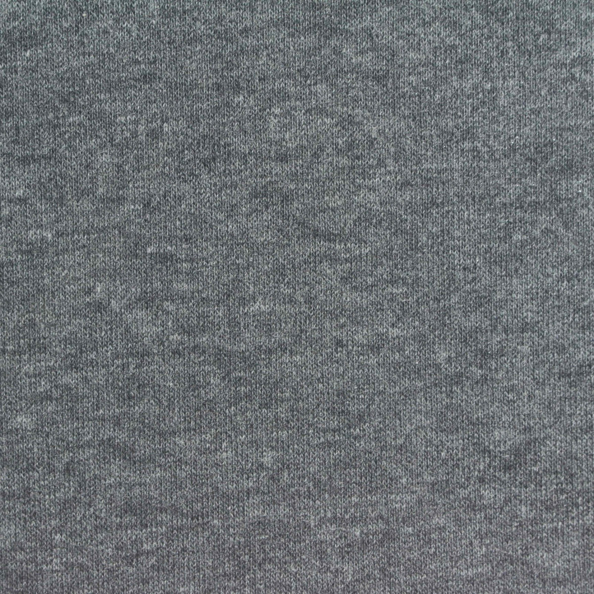 Grey Marl French Terry, Cotton-Poly, 170 gsm
