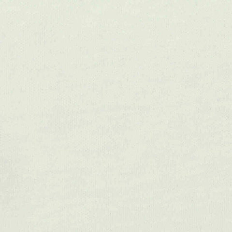 100% Cotton Interlock Knit Fabric, 195 gsm, 175 cm — White
