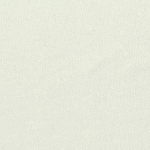 100% Cotton Interlock Knit Fabric, 260 gsm, 170 cm — White