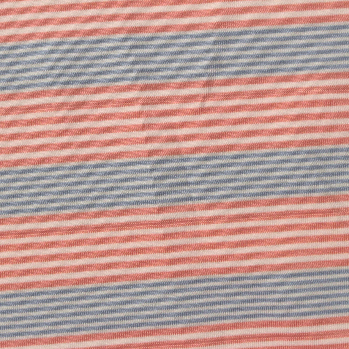 Pink Horizontal-Stripe Jersey Knit, Polyester, 165 gsm
