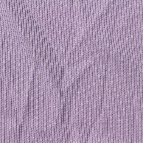 Polyester Stretch Rib Knit Fabric, 307 gsm, 120 cm — Purple