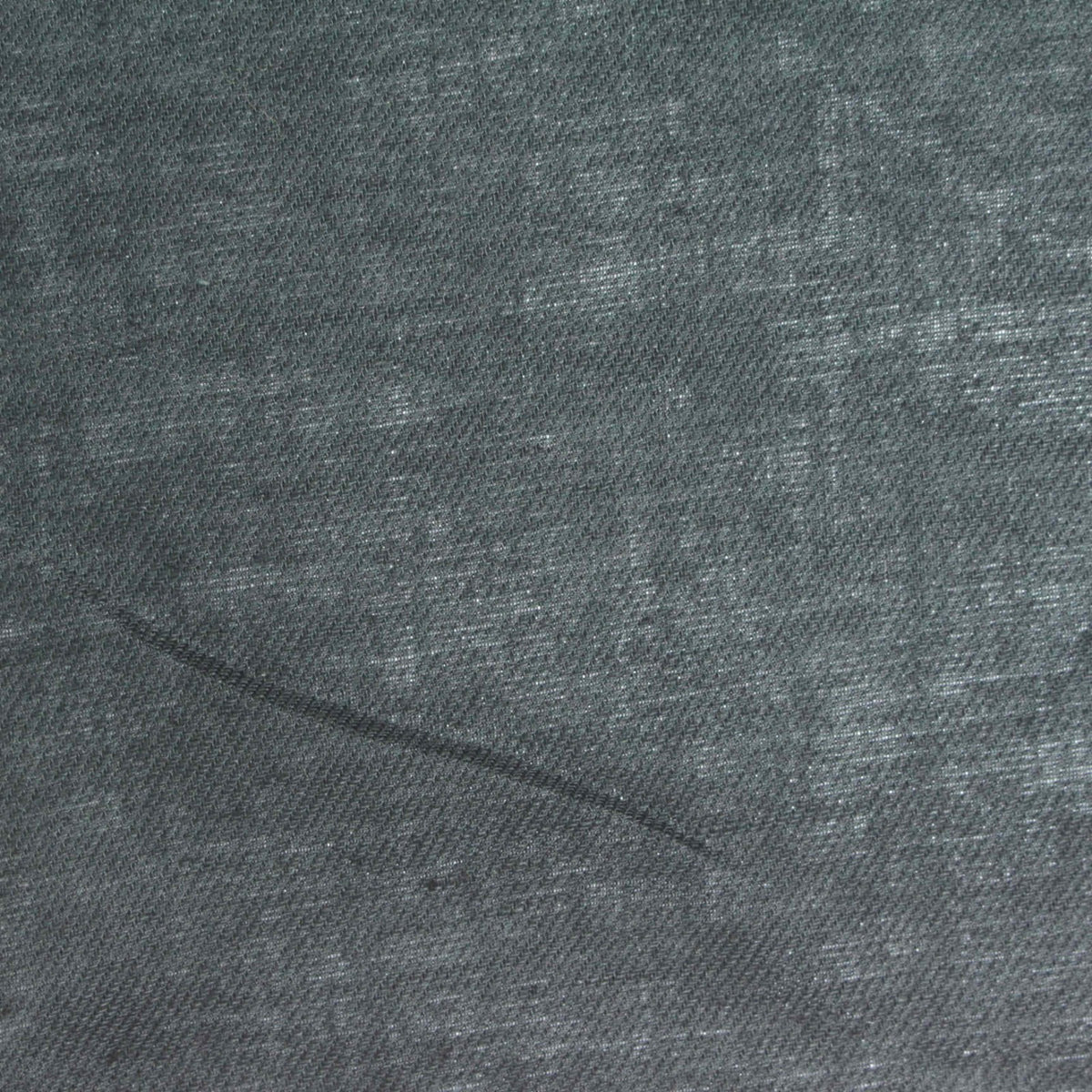 Dark Grey Heathered-Marl Twill, Cotton-Linen