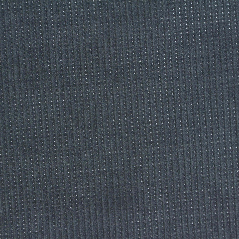 Dark Grey Vertical-Stripe Knit, Polyester, 280 gsm