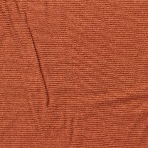100% Viscose Twill Fabric, 150 gsm, 140 cm — Orange
