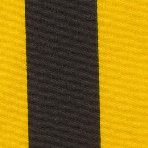 Yellow Vertical-Stripe Woven, Polyester