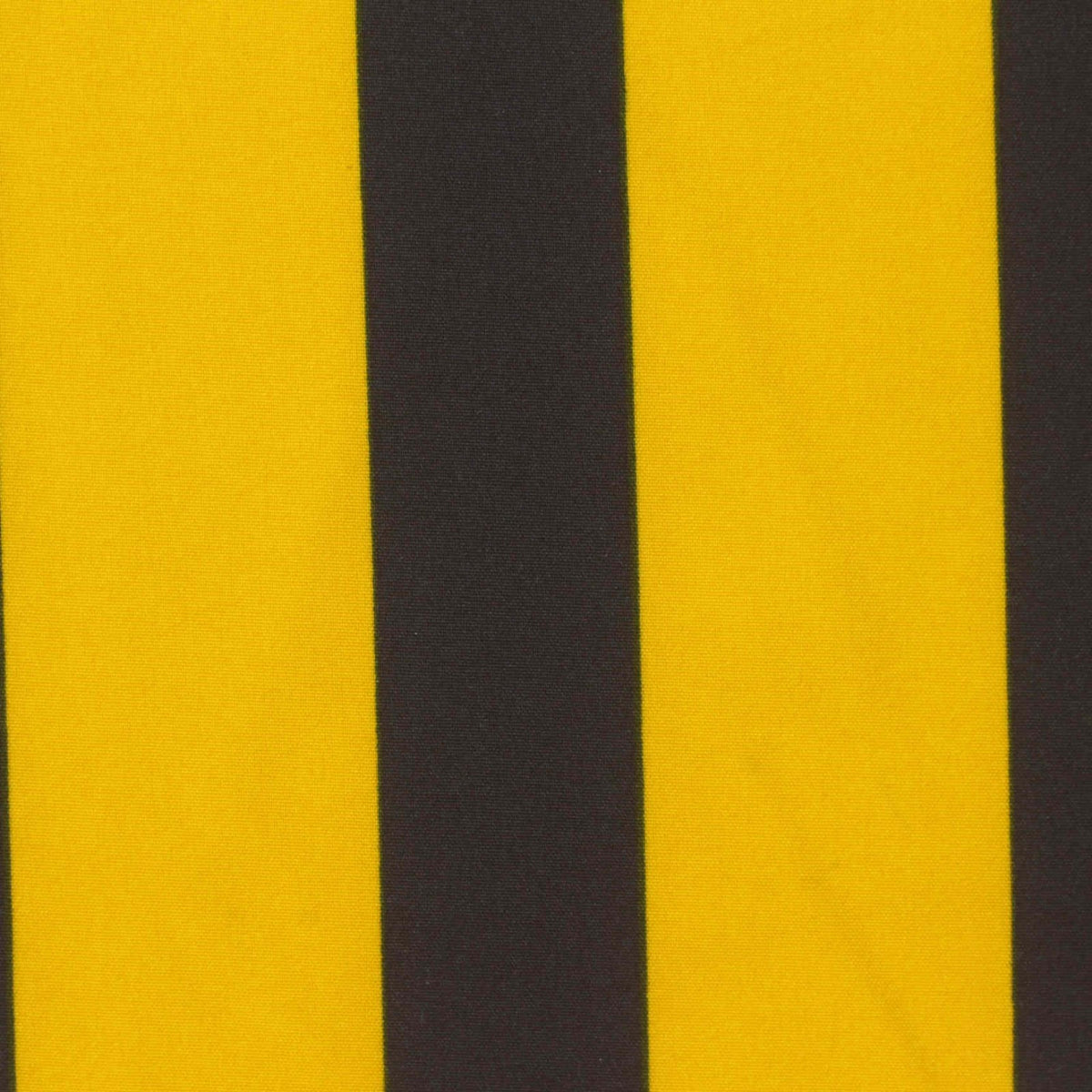 Yellow Vertical-Stripe Woven, Polyester