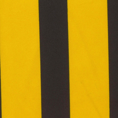 Yellow Vertical-Stripe Woven, Polyester