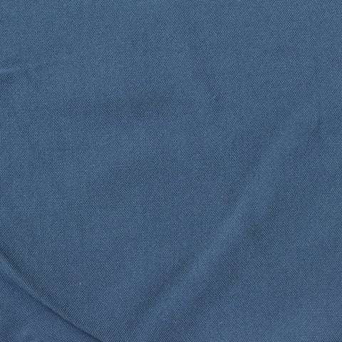 100% Viscose Poplin Fabric, 120 gsm, 140 cm — Blue