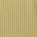 Brushed Polyester Viscose Stretch Rib Knit Fabric, 320 gsm, 155 cm — Khaki