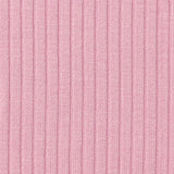 Viscose Stretch Rib Knit Fabric, 250 gsm, 145 cm — Pink — texture