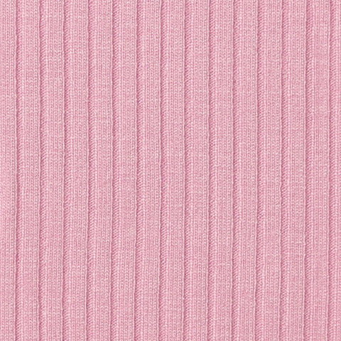Light Pink Rib Knit, Viscose