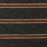 Red Stripes Interlock Knit, Poly-Viscose
