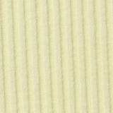 Brushed Polyester Viscose Stretch Rib Knit Fabric, 280 gsm, 155 cm — Yellow — texture