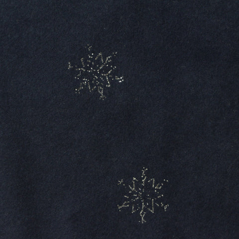 Silver Glitter Velvet, Polyester