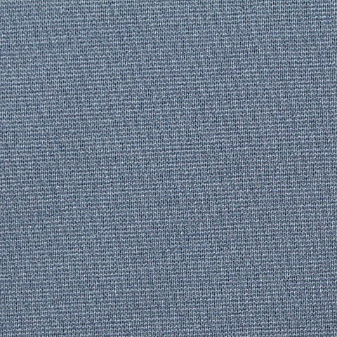 Viscose Polyester Stretch Ponte Knit Fabric, 340 gsm, 167 cm — Blue