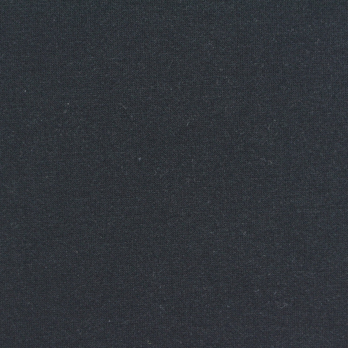 Polyester Viscose Stretch French Terry Fabric, 210 gsm, 165 cm — Navy