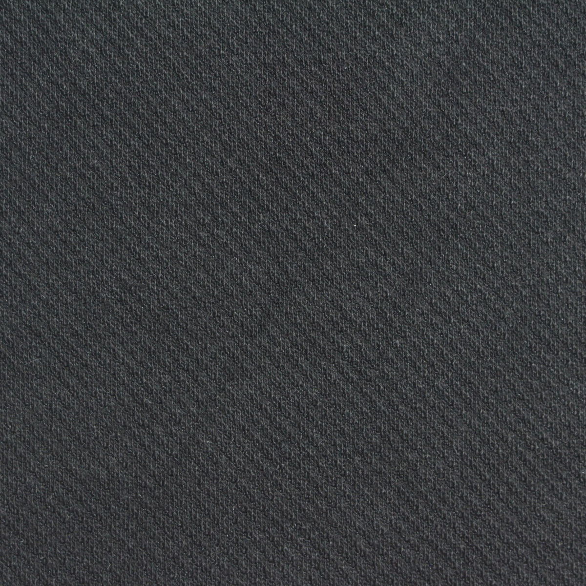 Black Interlock Knit, Poly-Cotton