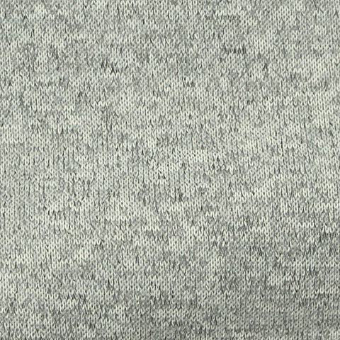Light Grey Heathered-Marl Scuba Knit, Polyester