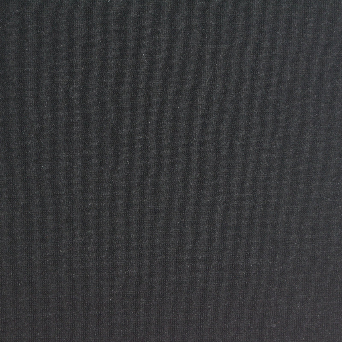 Viscose Nylon Stretch Ponte Knit Fabric, 280 gsm, 160 cm — Black, ref EF-278762