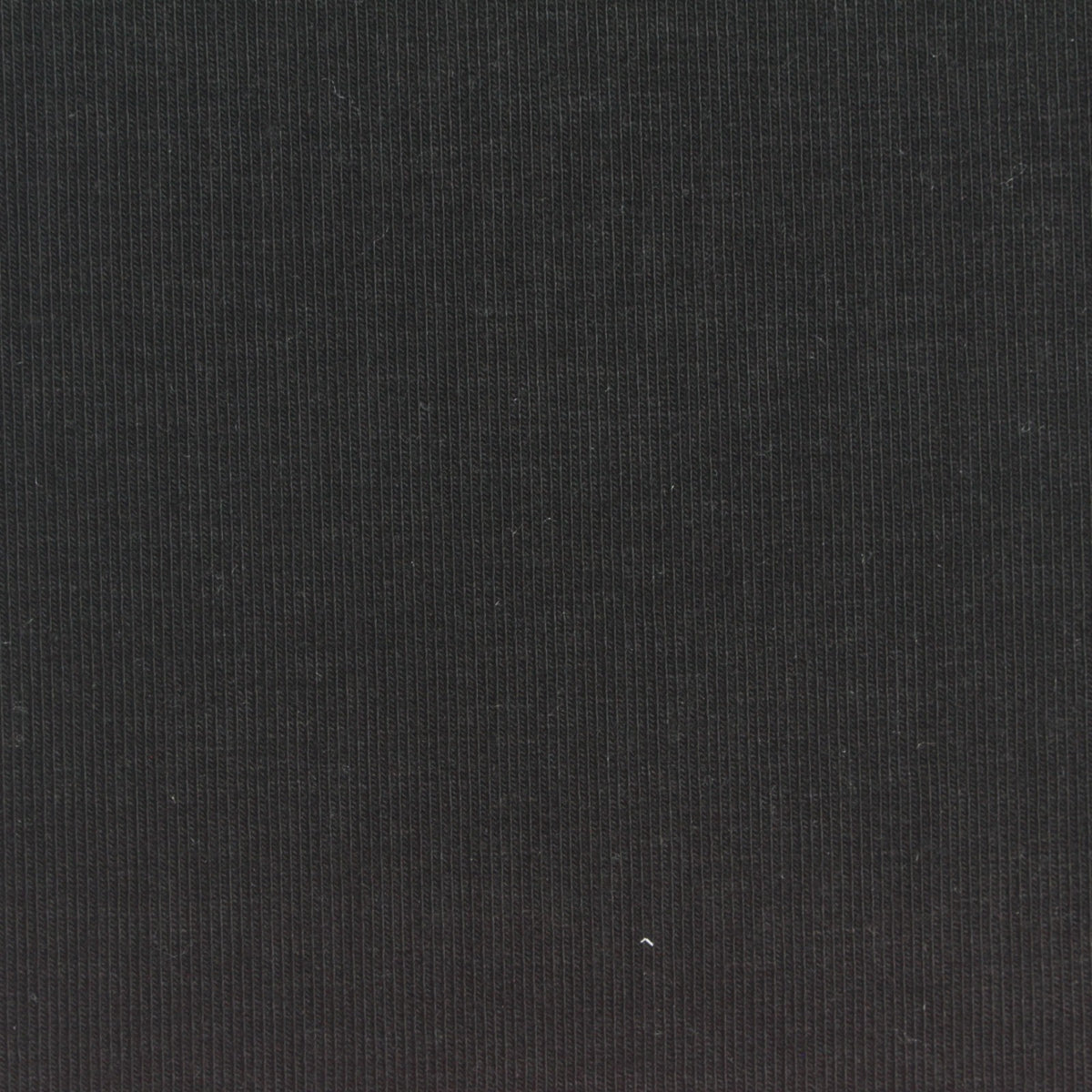 Viscose Stretch Rib Knit Fabric, 230 gsm, 170 cm — Black