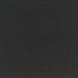 Viscose Stretch Rib Knit Fabric, 230 gsm, 170 cm — Black