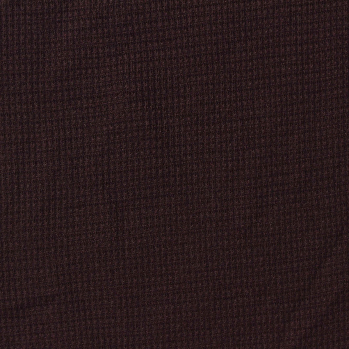 Polyester Cotton Stretch Waffle Knit Fabric, 240 gsm, 175 cm — Brown