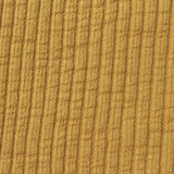 Slub Cotton Stretch Rib Knit Fabric, 370 gsm, 150 cm — Yellow