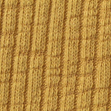 Slub Cotton Stretch Rib Knit Fabric, 370 gsm, 150 cm — Yellow — texture