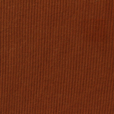 Polyester Viscose Stretch Rib Knit Fabric, 205 gsm, 140 cm — Brown