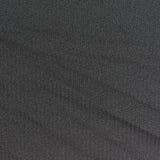 Polyester Stretch Rib Knit Fabric, 235 gsm, 150 cm — Grey