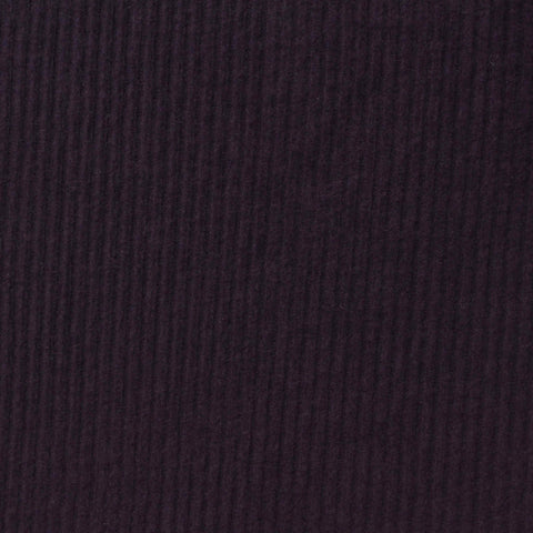Brushed Polyester Viscose Blend Stretch Rib Knit Fabric, 200 gsm, 150 cm — Purple